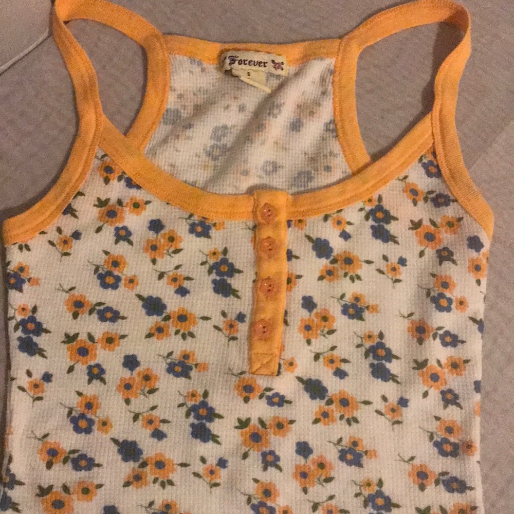Racer back tank top